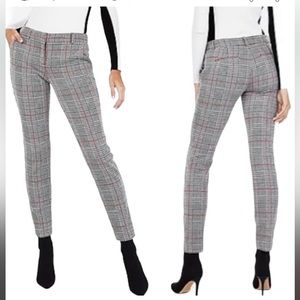 Express - Plaid Knit Columnist Ankle Pants